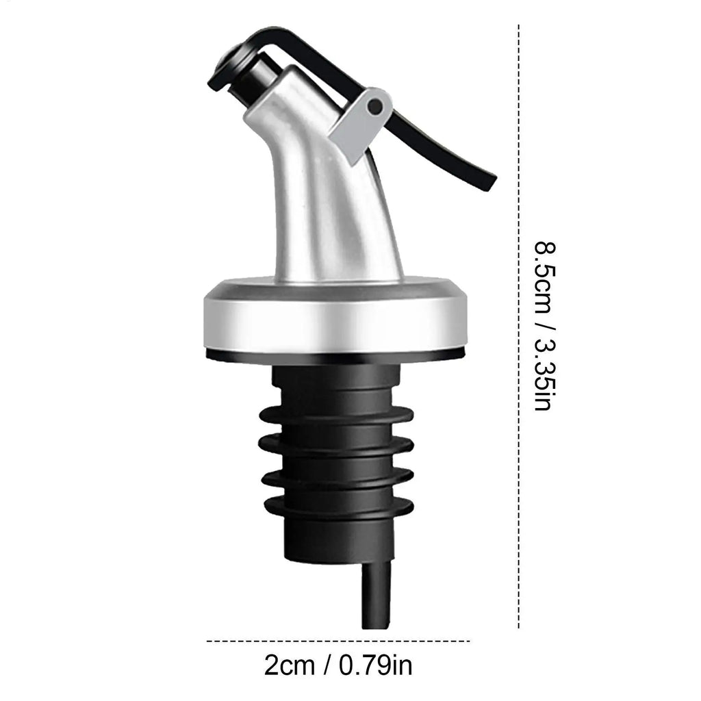 Oil Bottle Spout Leak Proof Nozzle Classic Oil Spouts for Bottles Liquor Bottle Pourers Spouts for Olive Oil Soy Sauce Vinegar Oasis Select