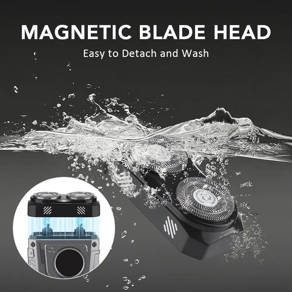 AFDEAL Mini Electric Shaver for Men | USB Rechargeable Travel Razor