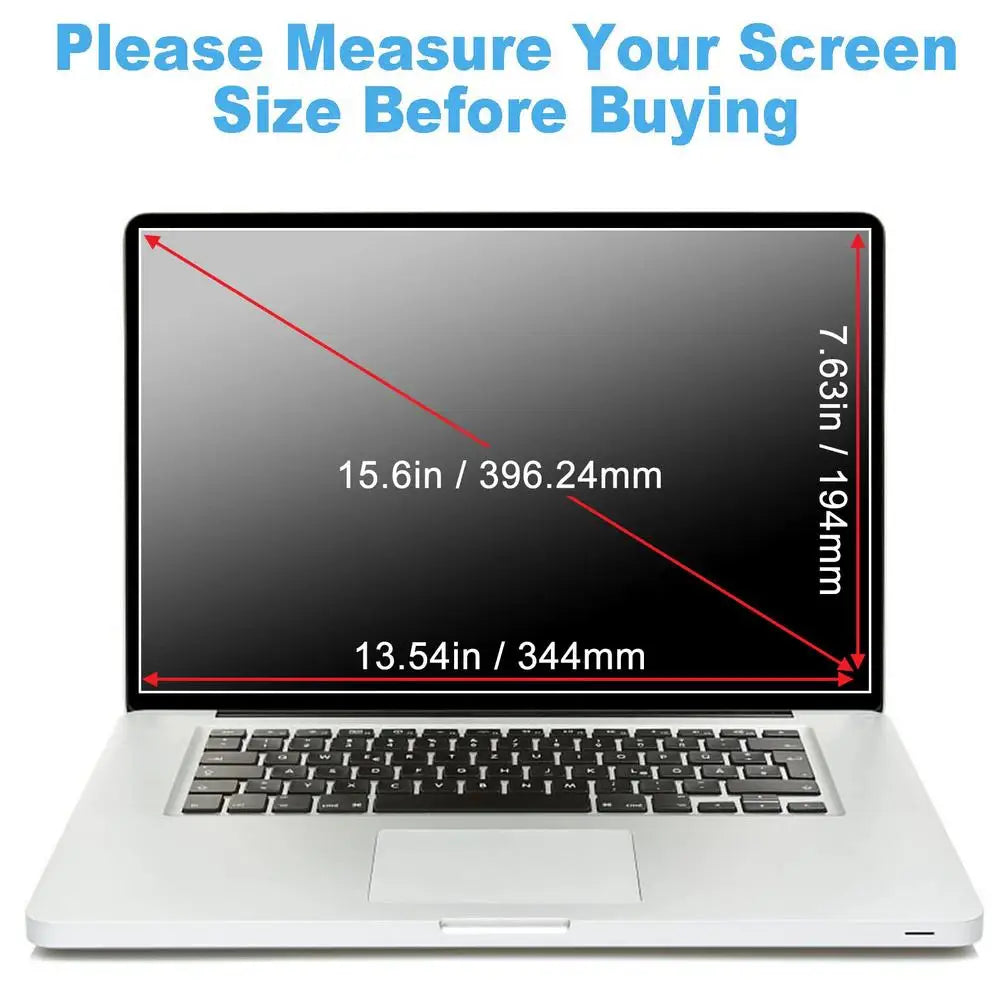 Privacy Screen for Laptop Computer Screen Privacy Shield Removable Anti-Scratch Protector Film for Computer Monitor and Laptop Oasis Select 15.6 in