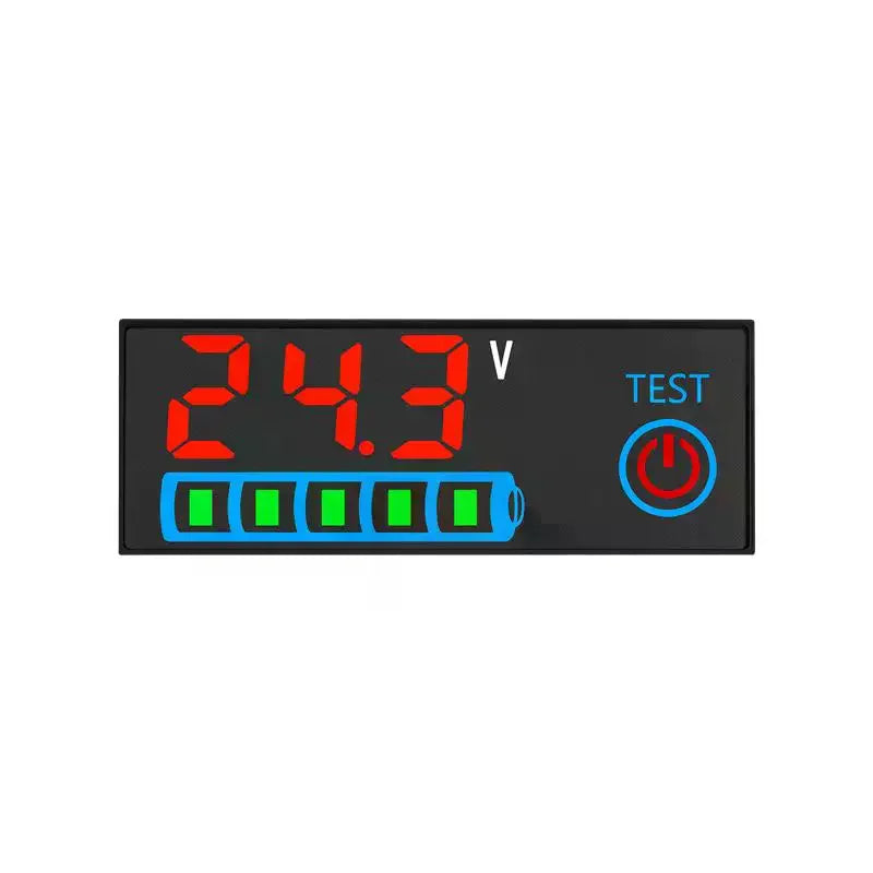 1Pcs Voltage Battery Charging Tester 3S-14S DC7-55V Acid/Lithium Battery Charge Indicator Board Battery Level Indicator Oasis Select