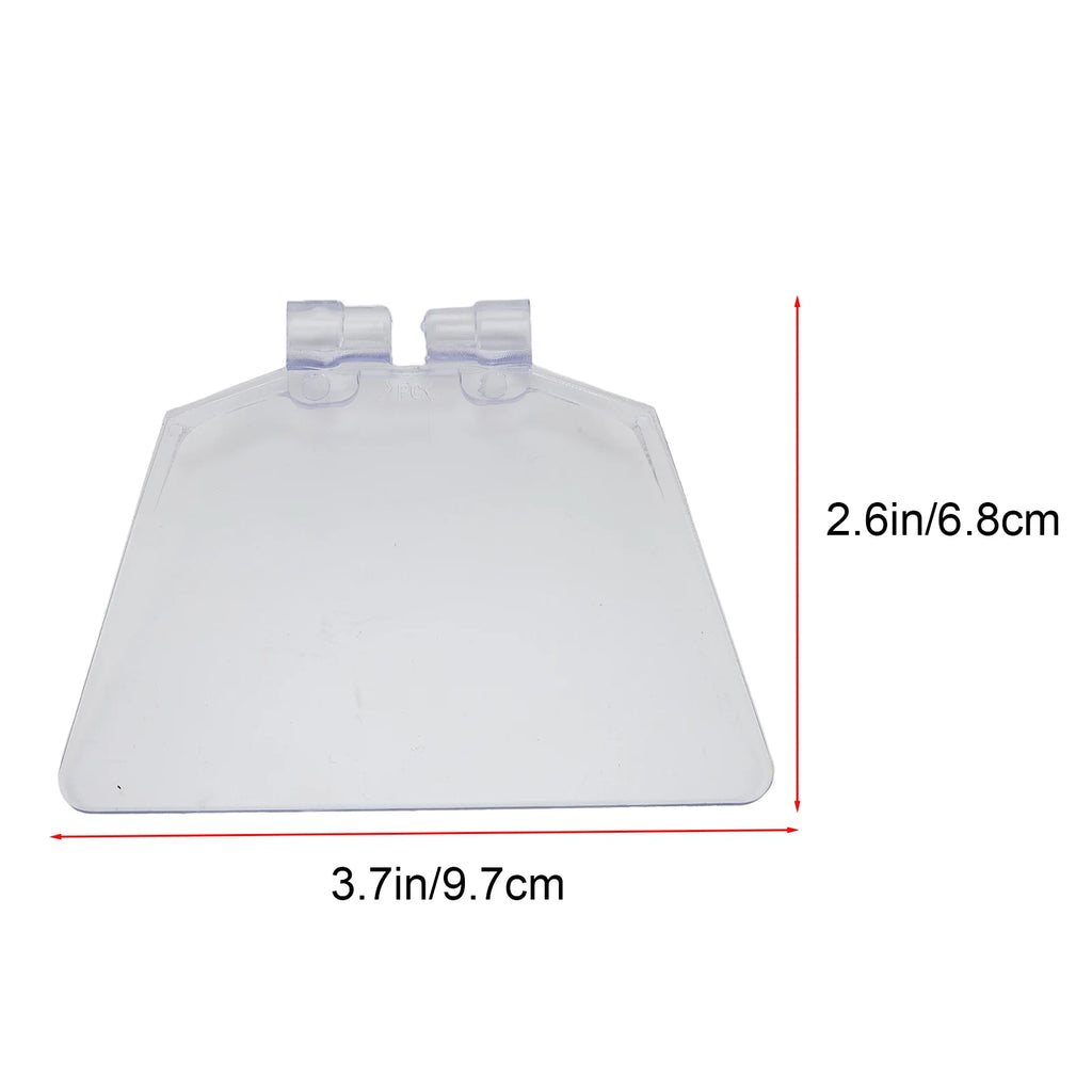 2-Pack Bench Grinder Eye Guards – Clear ABS Safety Shields Grinder Safety Guard Oasis Select