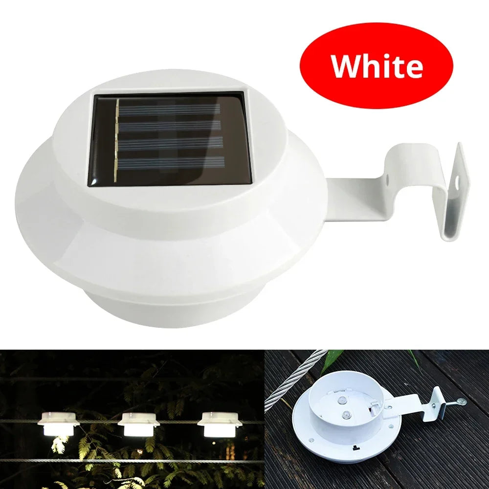 HVIERO Solar LED Garden Wall Light | IP65 Waterproof Outdoor Lamp