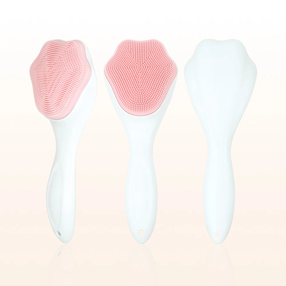 Soft Silicone Face Cleansing Brush – Gentle Exfoliating Scrubber