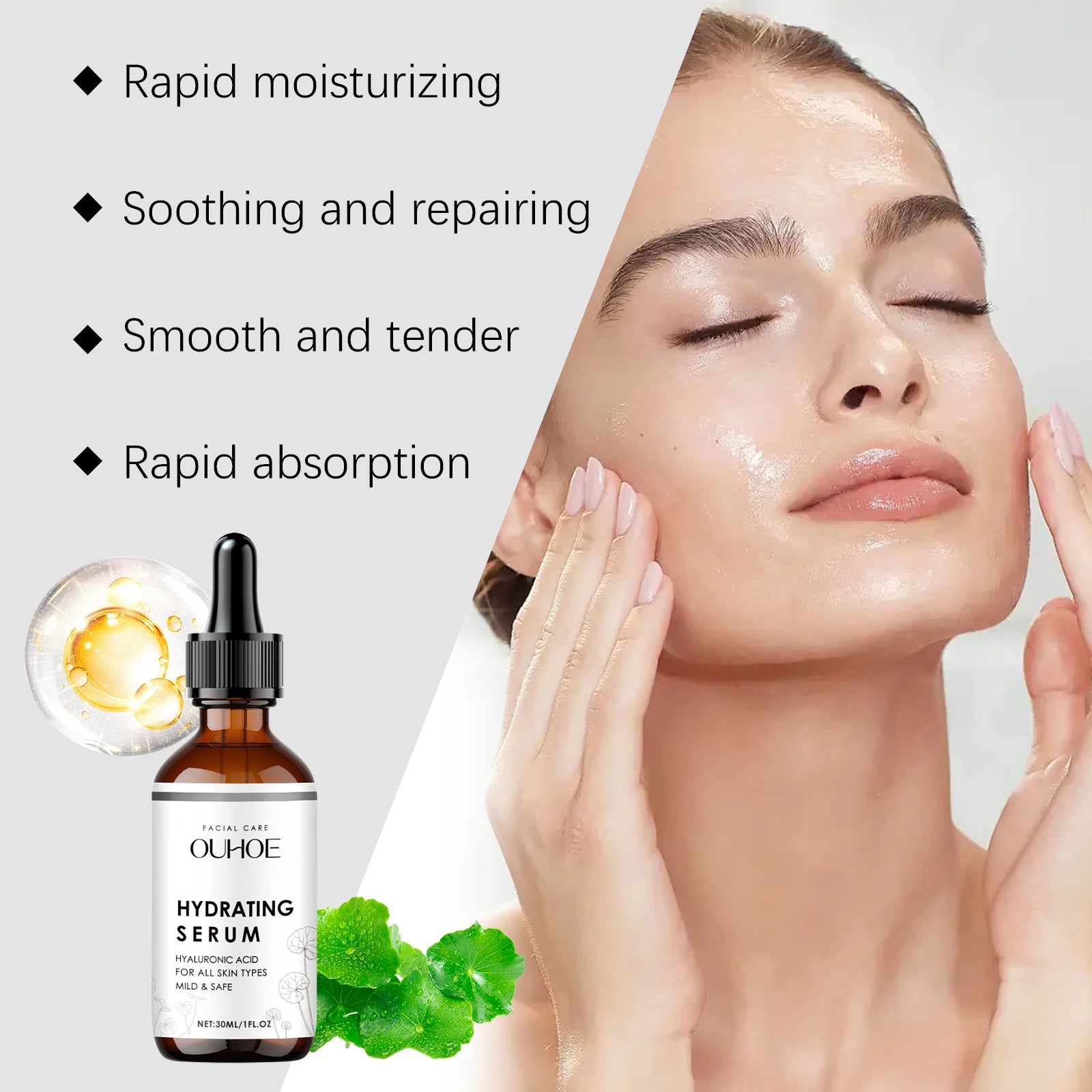 Centella 30ml Face Serum – Hydrating, Soothing & Repairing Face Serum Oasis Select