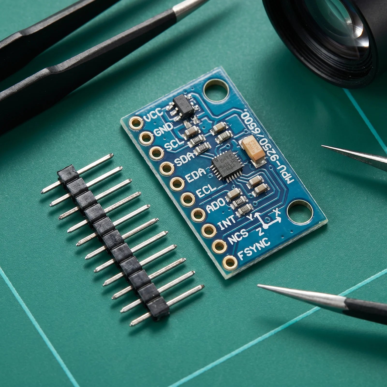 GY-9250 MPU9250 9-Axis IMU Sensor Module – IIC/SPI, 3–5V IMU Sensor Module Oasis Select