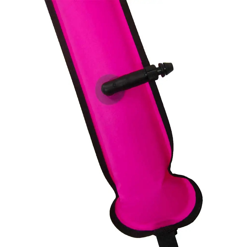 4.9FT/150cm Pink High-Visibility DSMB Dive Buoy Emergency Surface Marker Buoy Diving Safety Sausage Tube Tech Diving Gear Oasis Select