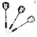 3 Pieces In A Pack 22g Anti-fall Needles Full Metal Darts Set Safety Video Game Darts Indoor Soft Darts Steel Shaft Darts Oasis Select E