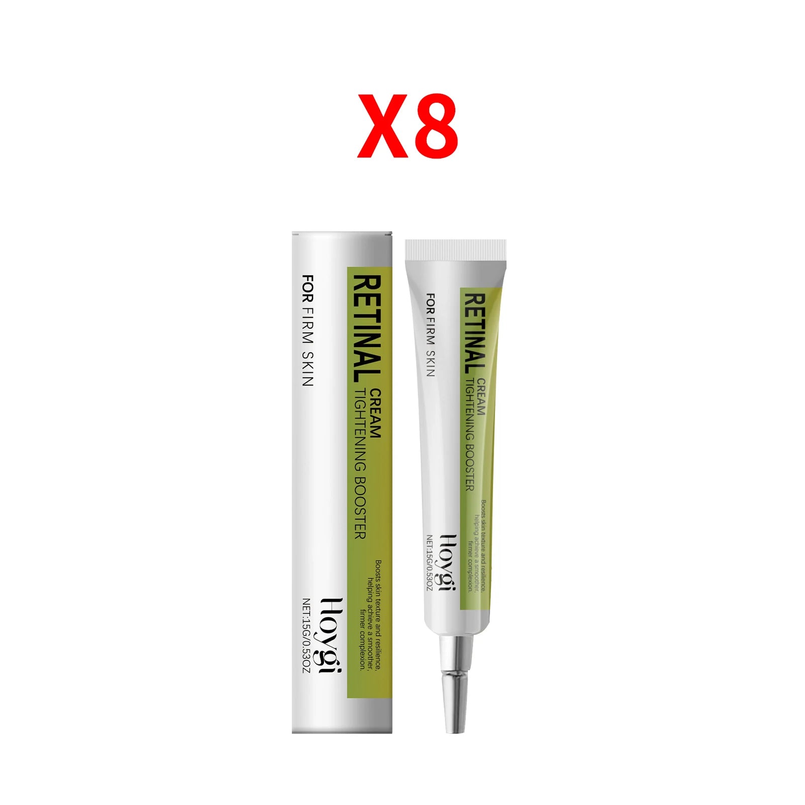 Hoygi Retinol Eye Cream – Firming, Anti-Wrinkle & Hydrating 15g Retinol Eye Cream Oasis Select 8 X 15g boxed