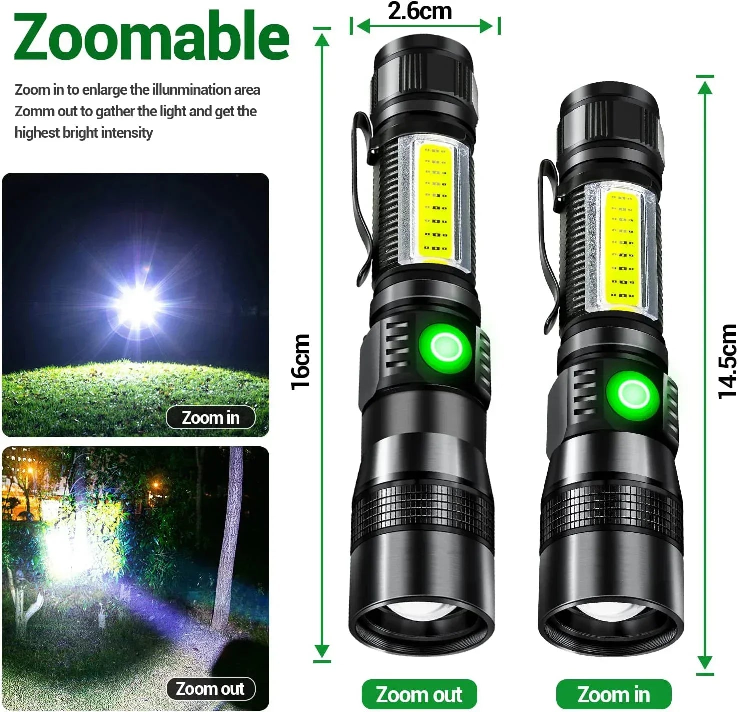 UV Light High Power Led Flashlight USB Rechargeable Camping Lantern Pets Urine Stains Black Light Led Ultraviolet Torch Lamp Oasis Select