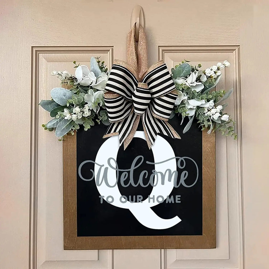 26-letter Personalized Front Door Decoration Hangings Layout Props