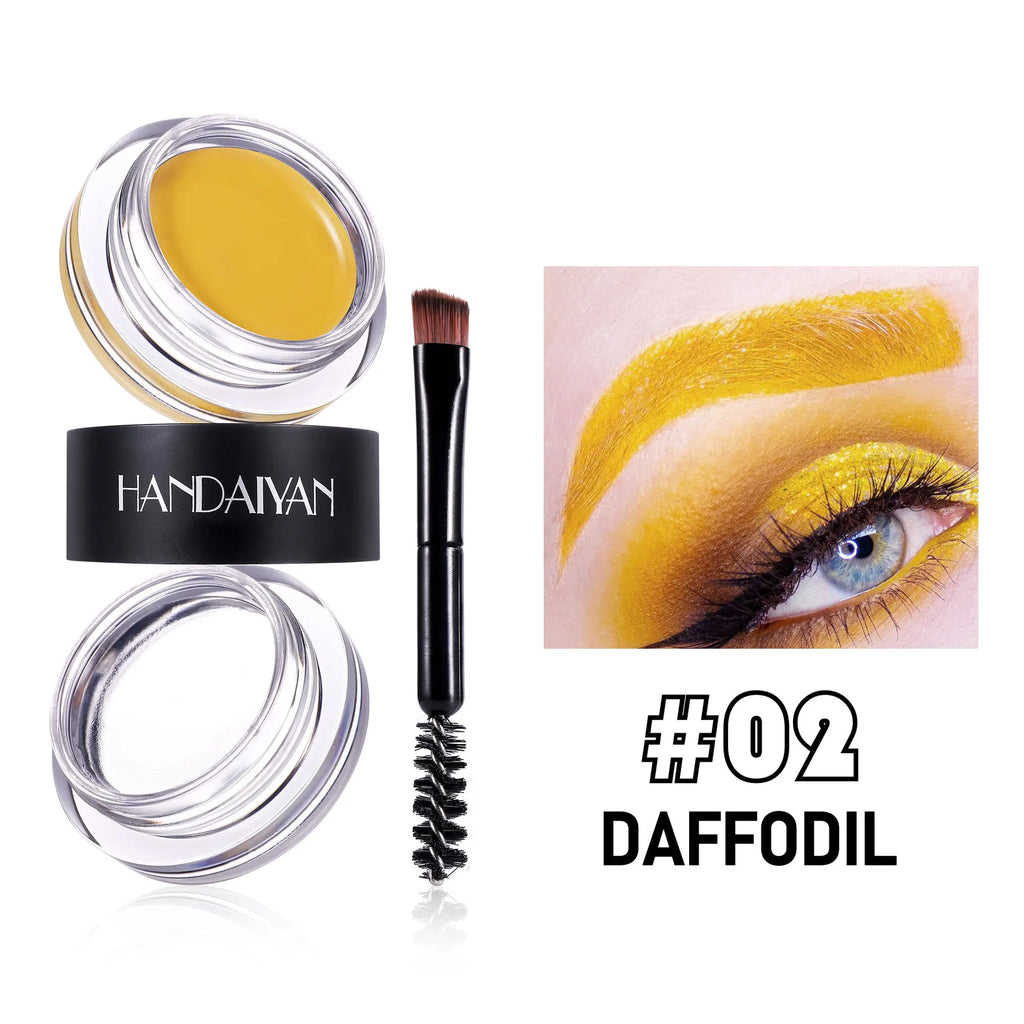 Handaiyan 2-in-1 Waterproof Eyebrow Wax & Tint Pomade | 3D Brows