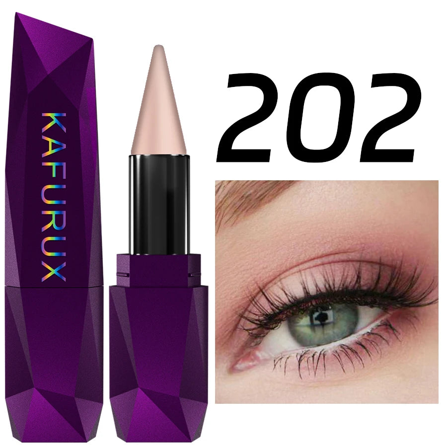 KAFURUX 25-Color Pearlescent Eyeshadow Stick – Waterproof