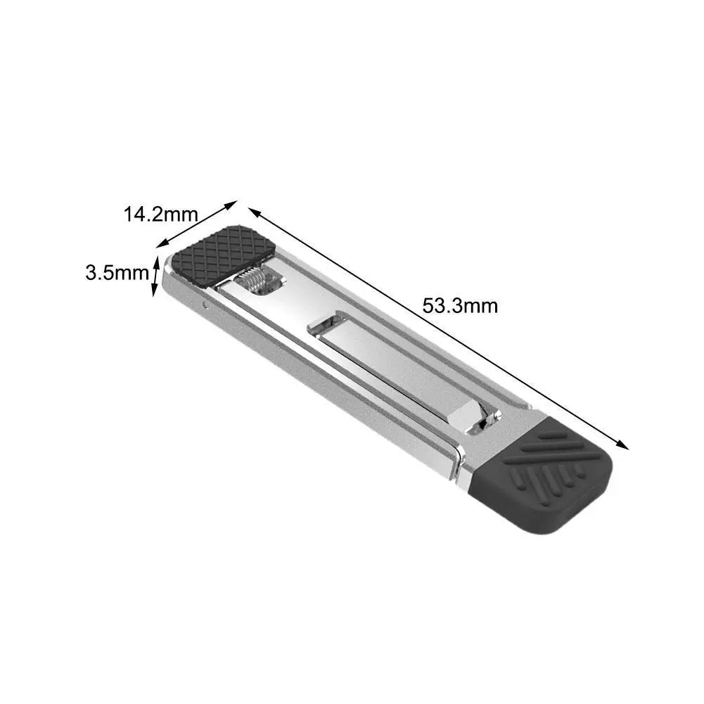 Mini Folding Laptop Stand – 3-Height Aluminum Phone Holder
