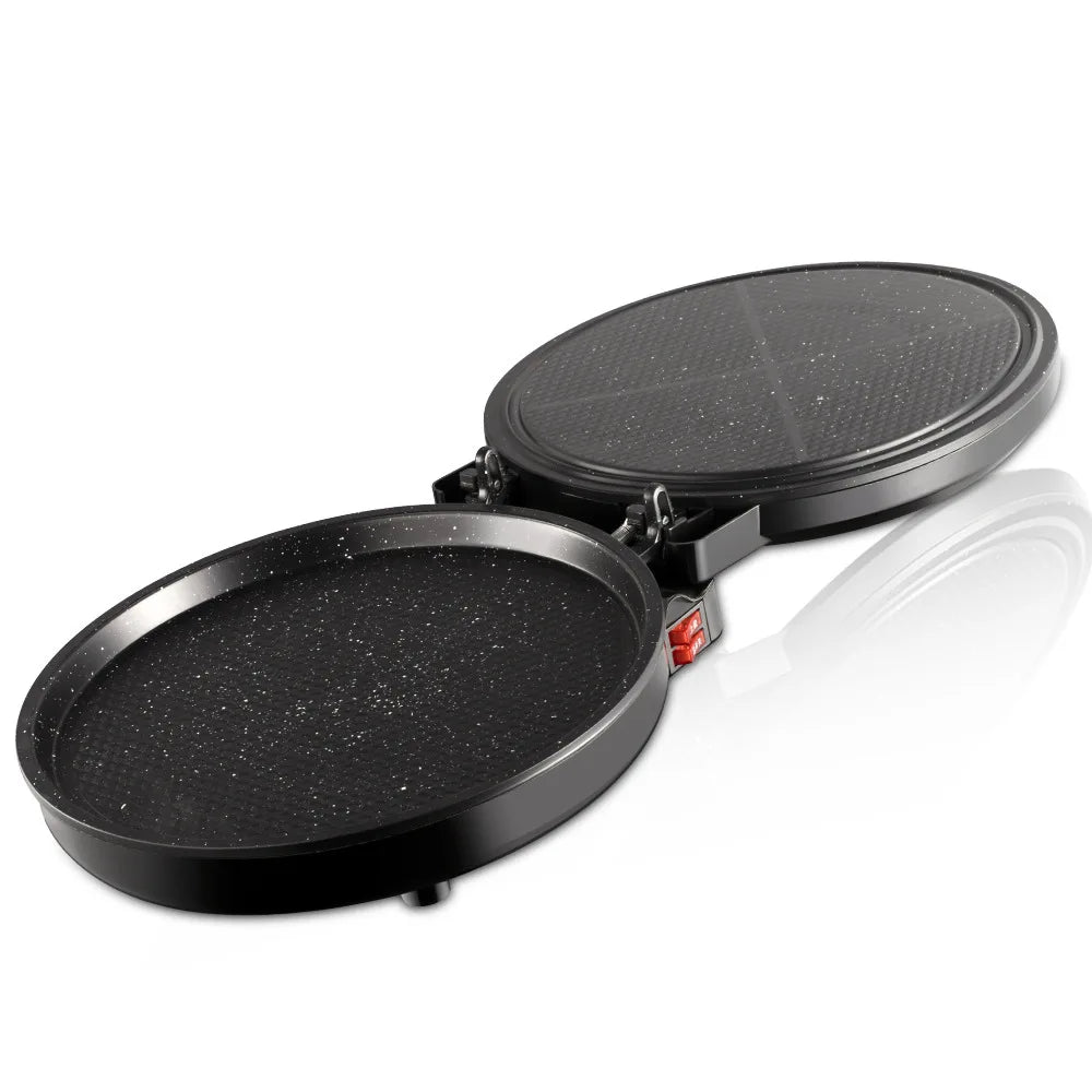Electric Pizza Oven & Double-Sided Griddle | Multifunctional Pan