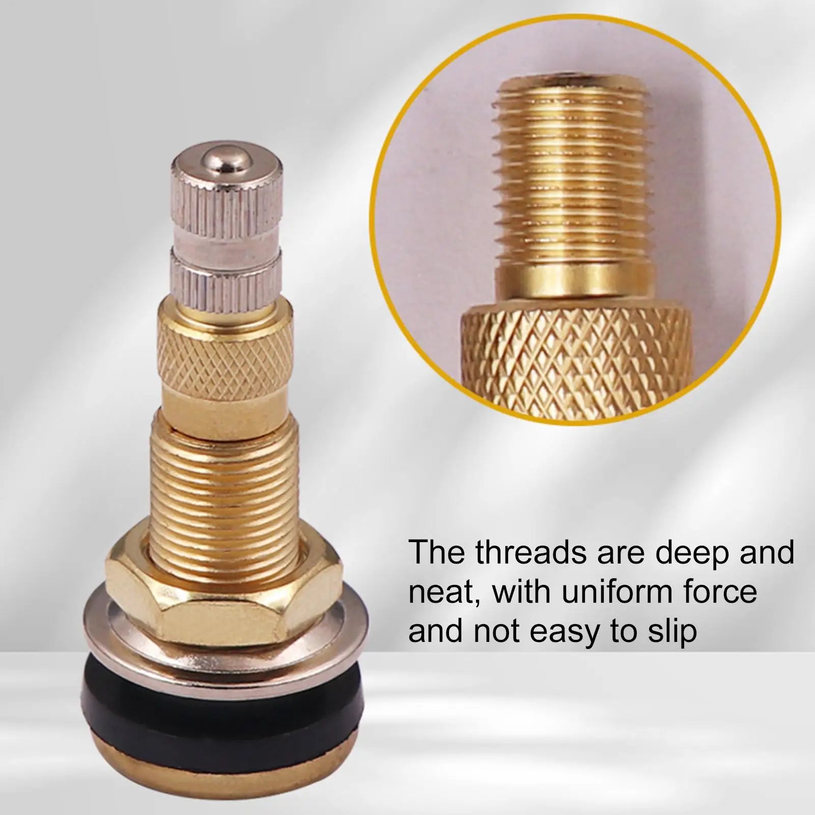 Tubeless Air Liquid Tractor Caps Tire Valve Stem 1 Pcs TR618A Tyre Valves Stem Tire Tools For Car Vehicle Truck Automative Oasis Select