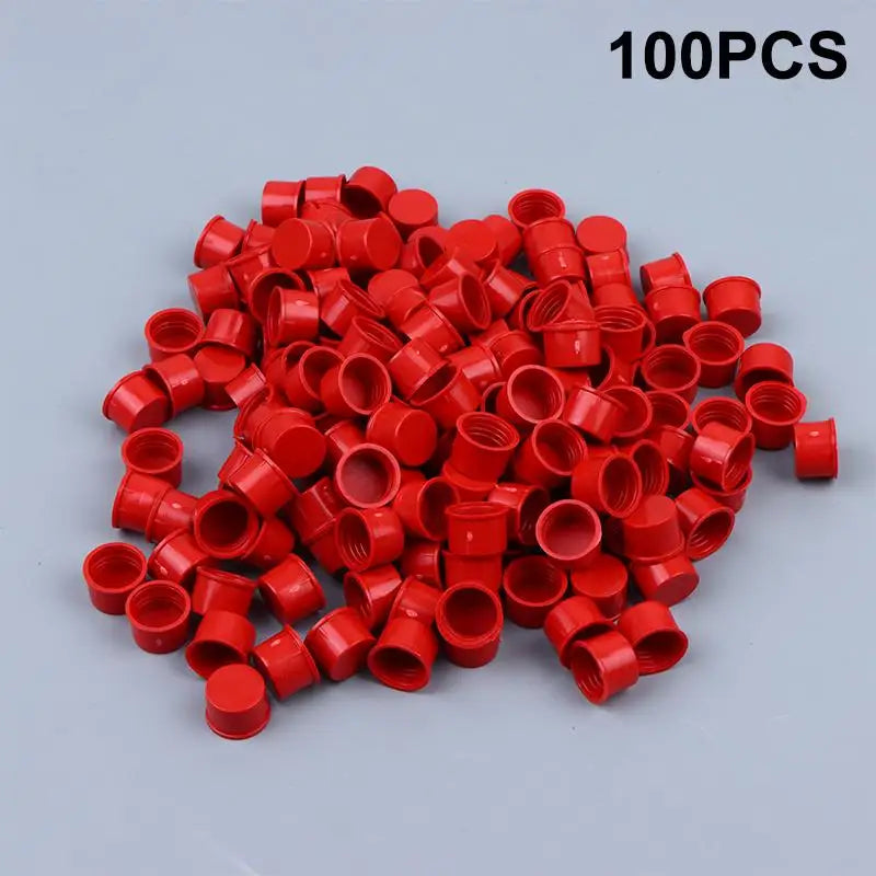 100pcs Random Color M12 M14 M16 M18 Common Rail Injector Connect Joint Dust Cap Oil Tube Pipe Plug Oasis Select