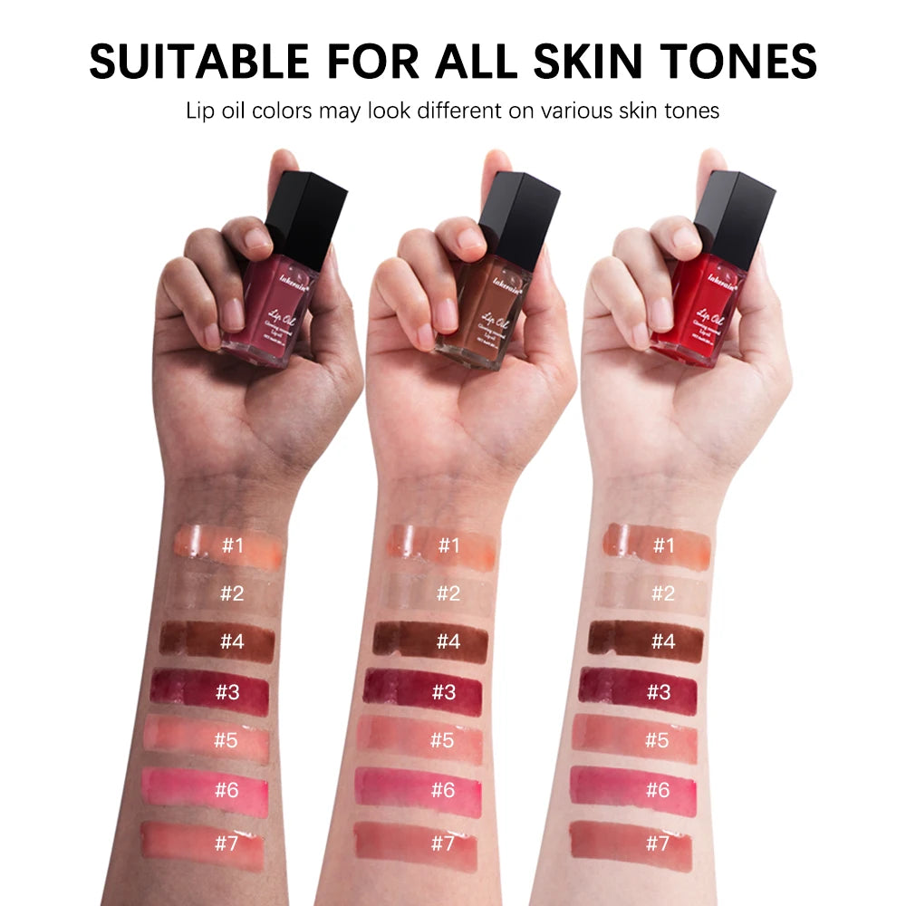 Glow Reviver Lip Oil Nourishing Tinted Lip Oil Moisturizing Honey Lip Gross Mirror Hydrating Lips Care Makeup Cosmetics Oasis Select