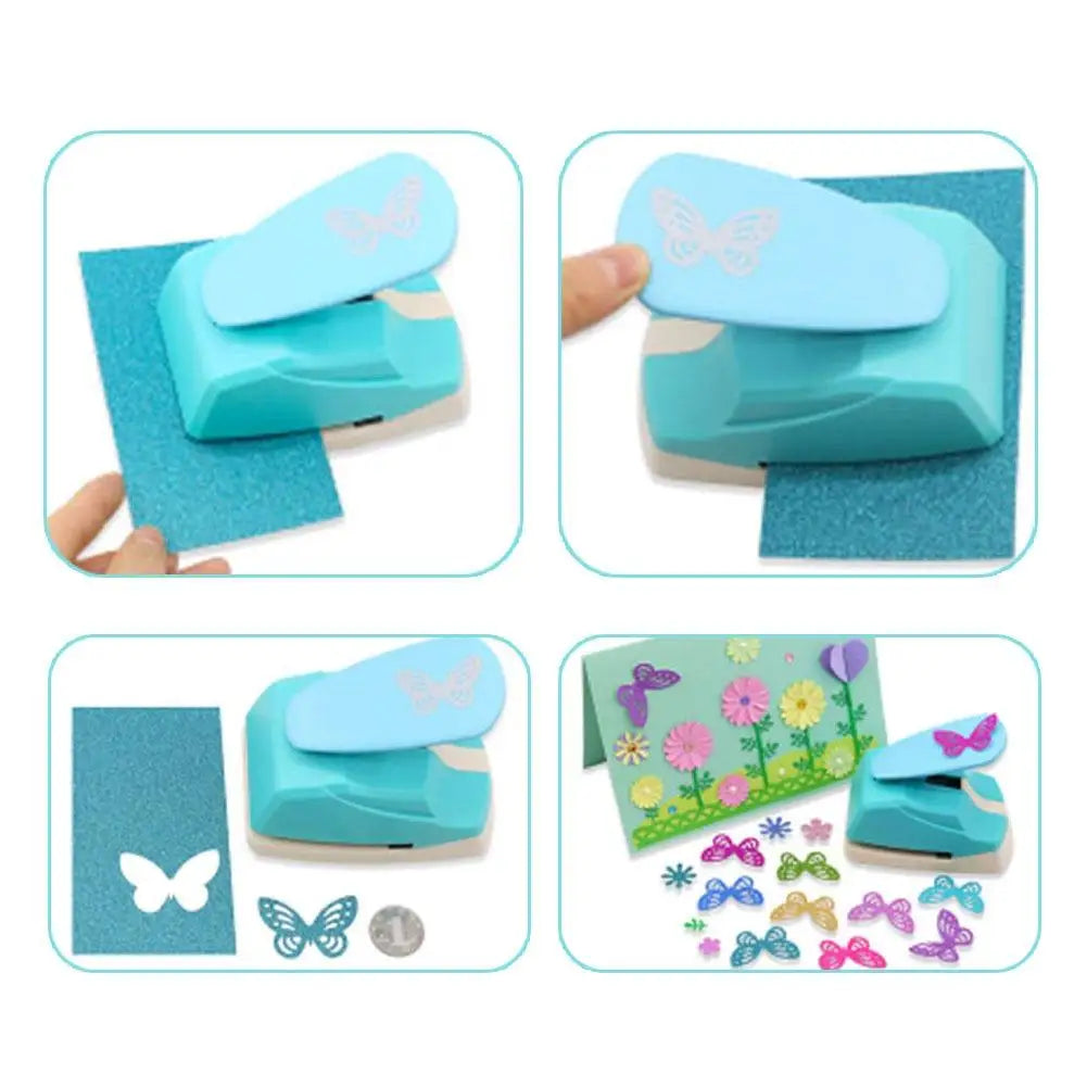 3D Butterfly Paper Punch – DIY Craft Shape Cutter for Cards