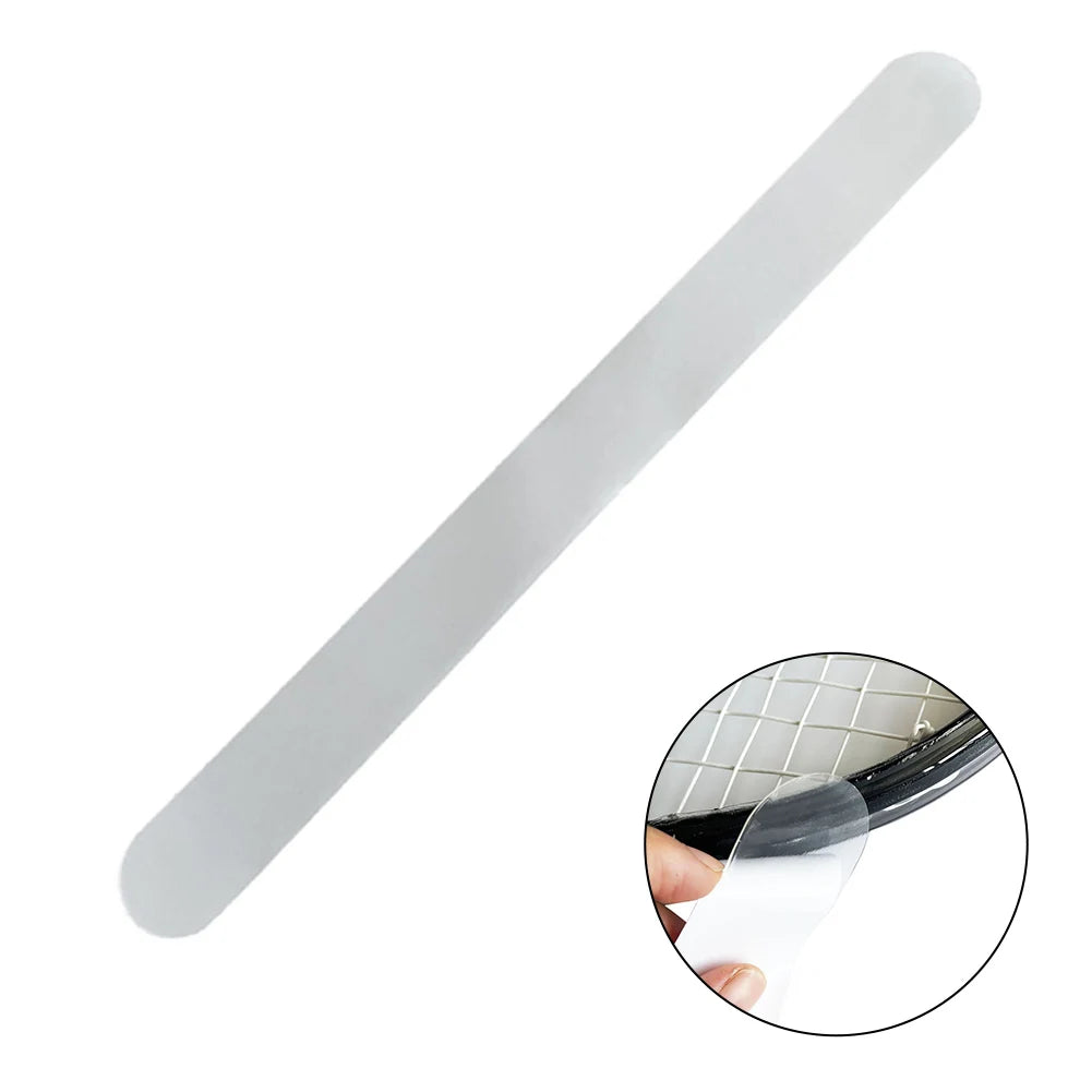 1PC Tennis Racket Paddle Protection Tape 37x3.5x0.66cm Transparent Reduce Friction Sticker TPU Badminton Racquet Tapes For Sport Oasis Select