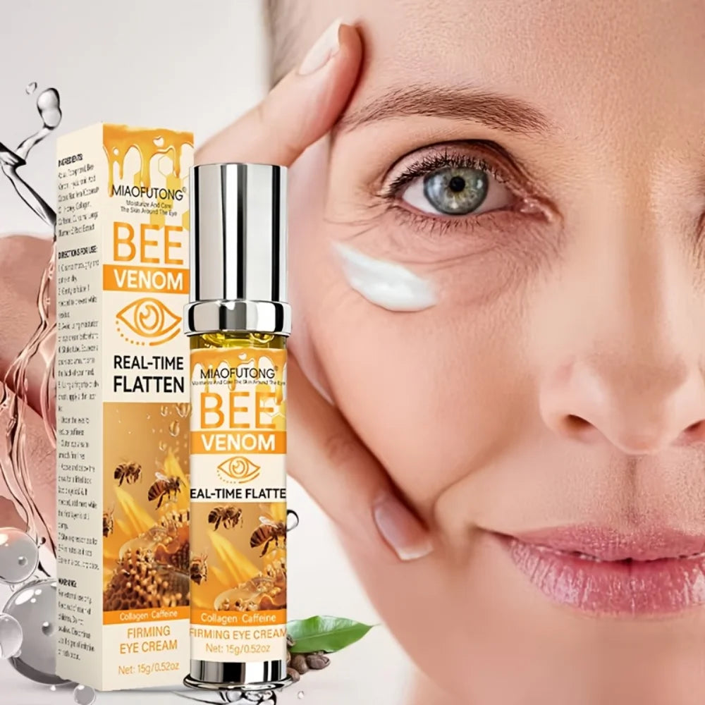 Bee Venom Firming Eye Cream Anti-puffiness Dark circle removal Firming Elasticity Enhancement Massage Eye care Oasis Select
