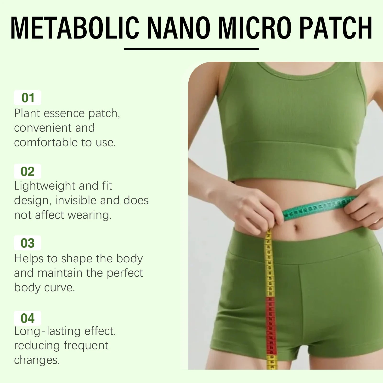 Advanced Nano Microneedle Patch For Body Skin External Application Care Sticker Breathable Daily Use Firming Skin Adhesion≤0.3mm Oasis Select