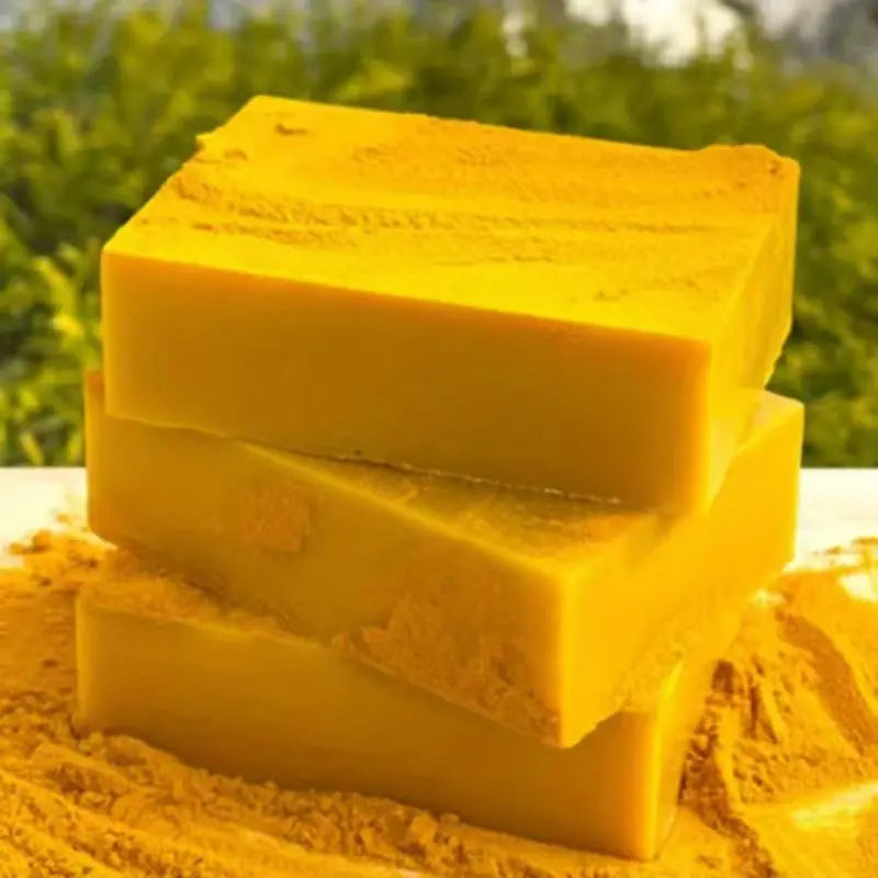 Turmeric soap, lemon soap, kojic acid granule soap, ginger handmade cold soap, face washing and hand washing soap Oasis Select