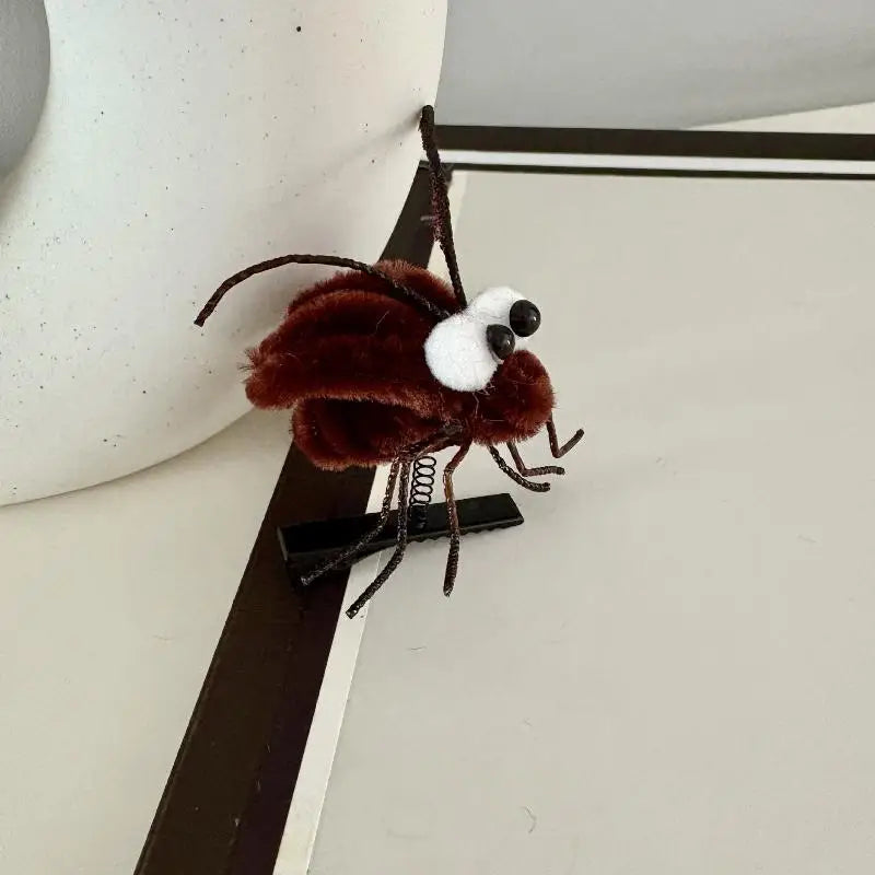 Mosquito Plush Hairpin – Cute Cartoon Insect Hair Clip Novelty Hair Clip Oasis Select A6