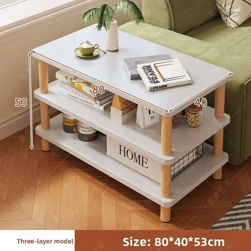 Multi-functional Coffee table, living room, sofa side, bedroom, bedside storage, locker, small apartment, small table Oasis Select SAN-BAI-80 40