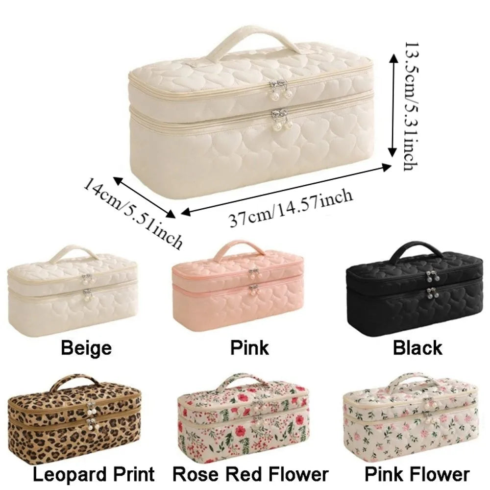 Double Layer Hair Dryer Storage Bag – Dustproof & Large Capacity