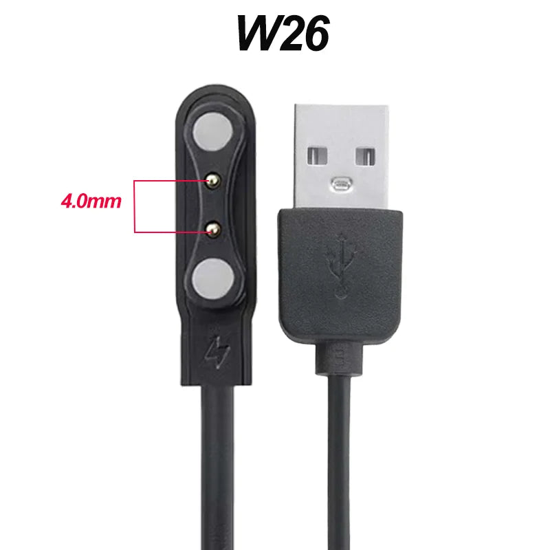 Magnetic USB Charger Cable – YAMAY SW021 SW023 Smartwatch Smartwatch Charger Cable Oasis Select