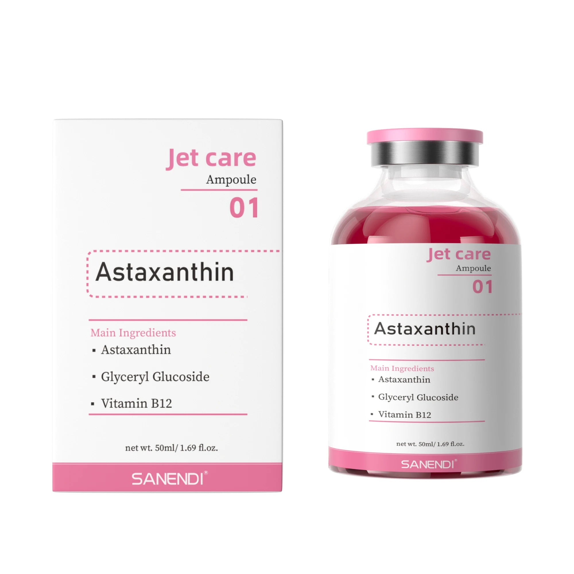 SANENDI Salmon DNA Serum – Hyaluronic Acid & Peptide Essence Face Serum Essence Oasis Select Astaxanthin