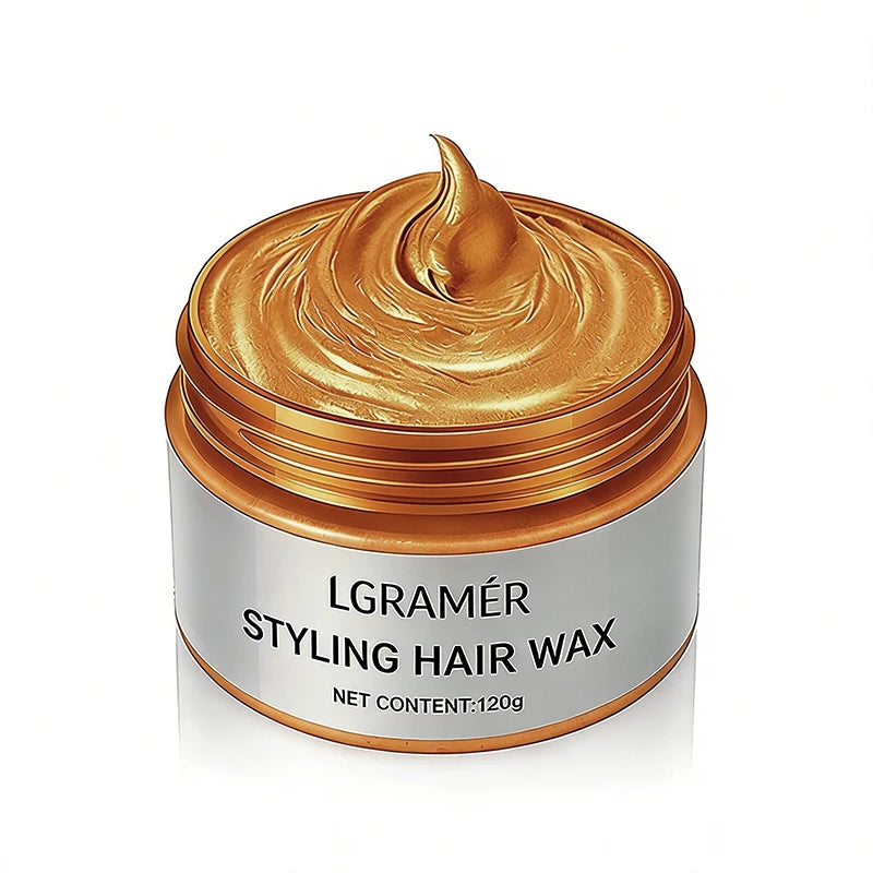 Temporary Hair Color Wax – 9 Shades | Silver Gray, Wine Red & More