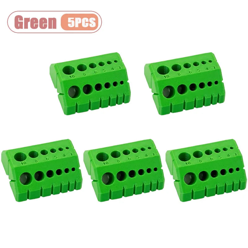 1-20PCS 3D Printed Drill Guide Tool Portable Drill Bit Alignment Jig for Woodworking Precise Positioning DIY Woodworking Helper Oasis Select Green-5PCS