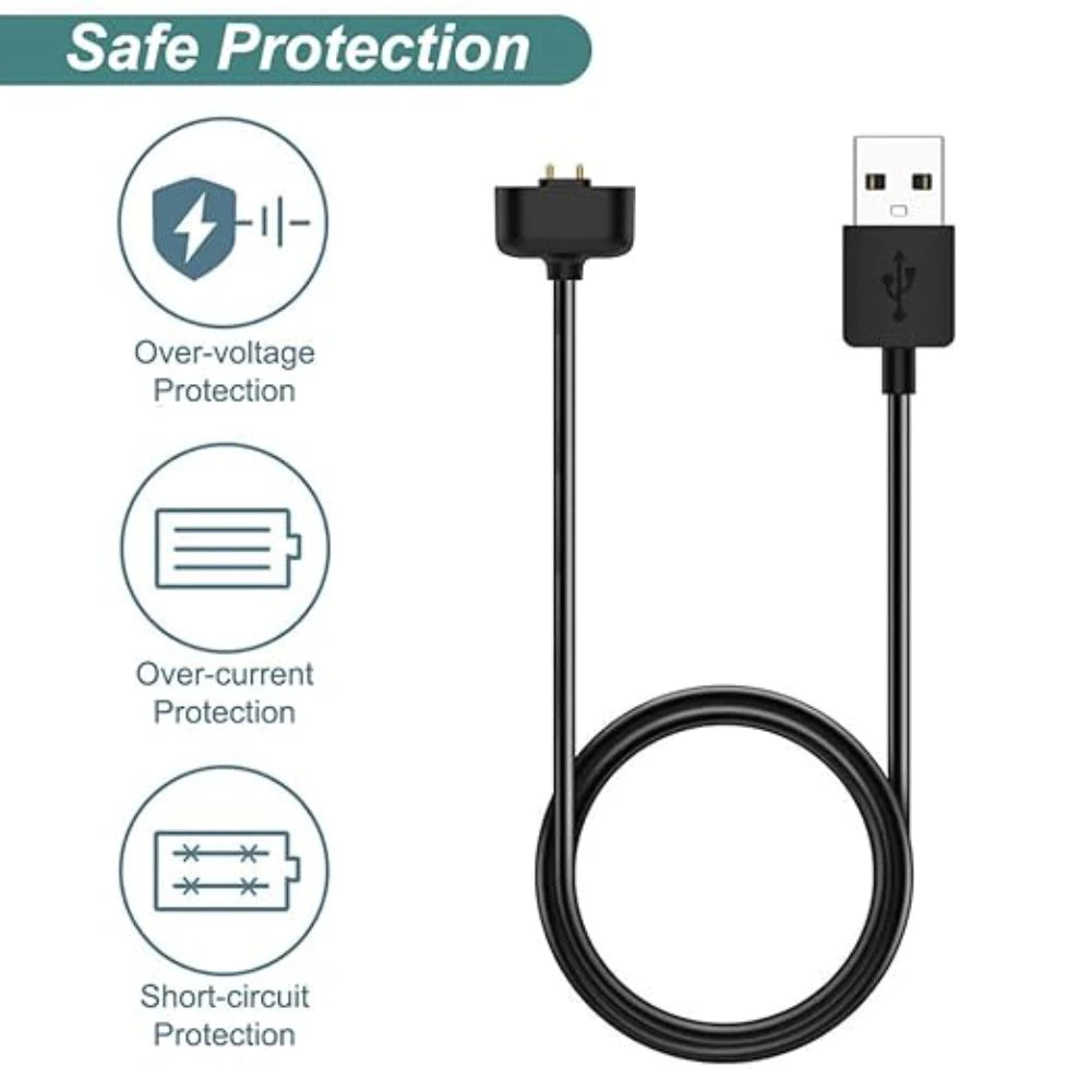 Amazfit Band 7 USB Replacement Charger – 3.3ft Cable Smartwatch Charger Oasis Select