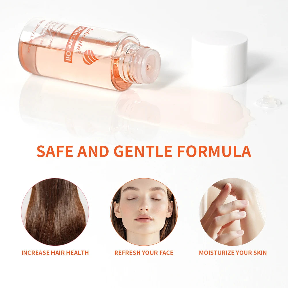 Skincare Oil Vitamin E Skin Care essence Body Oil for Scars Pregnancy Marks Facial Body Moisturizing Oil For All Skin Types Oasis Select
