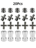 20Pcs 1/4" to 3/8" Screw Adapter Kit | Tripod & Flash Mount