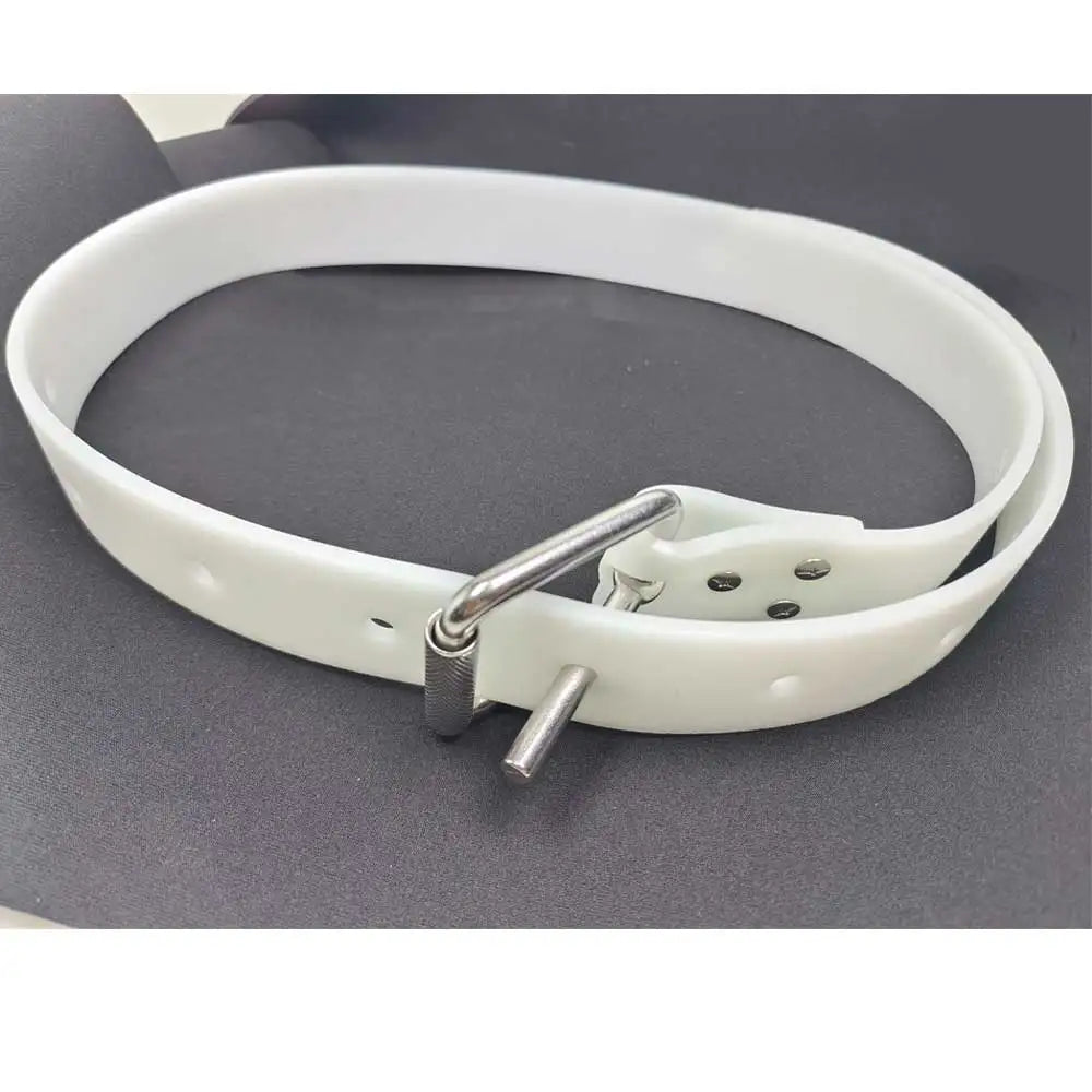 130cm Scuba Adjustable Silicone Weight Belt Freediving Spearfishing Night Diving Glow in the Dark Lead Belt Oasis Select
