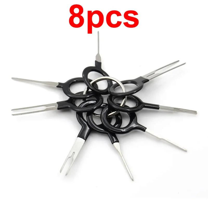3/8/18/38/41pcs Car Terminal Removal Tool Wire Plug Rector Puller Release Pin Extractor Kit For CarPlug Repair Tool Oasis Select
