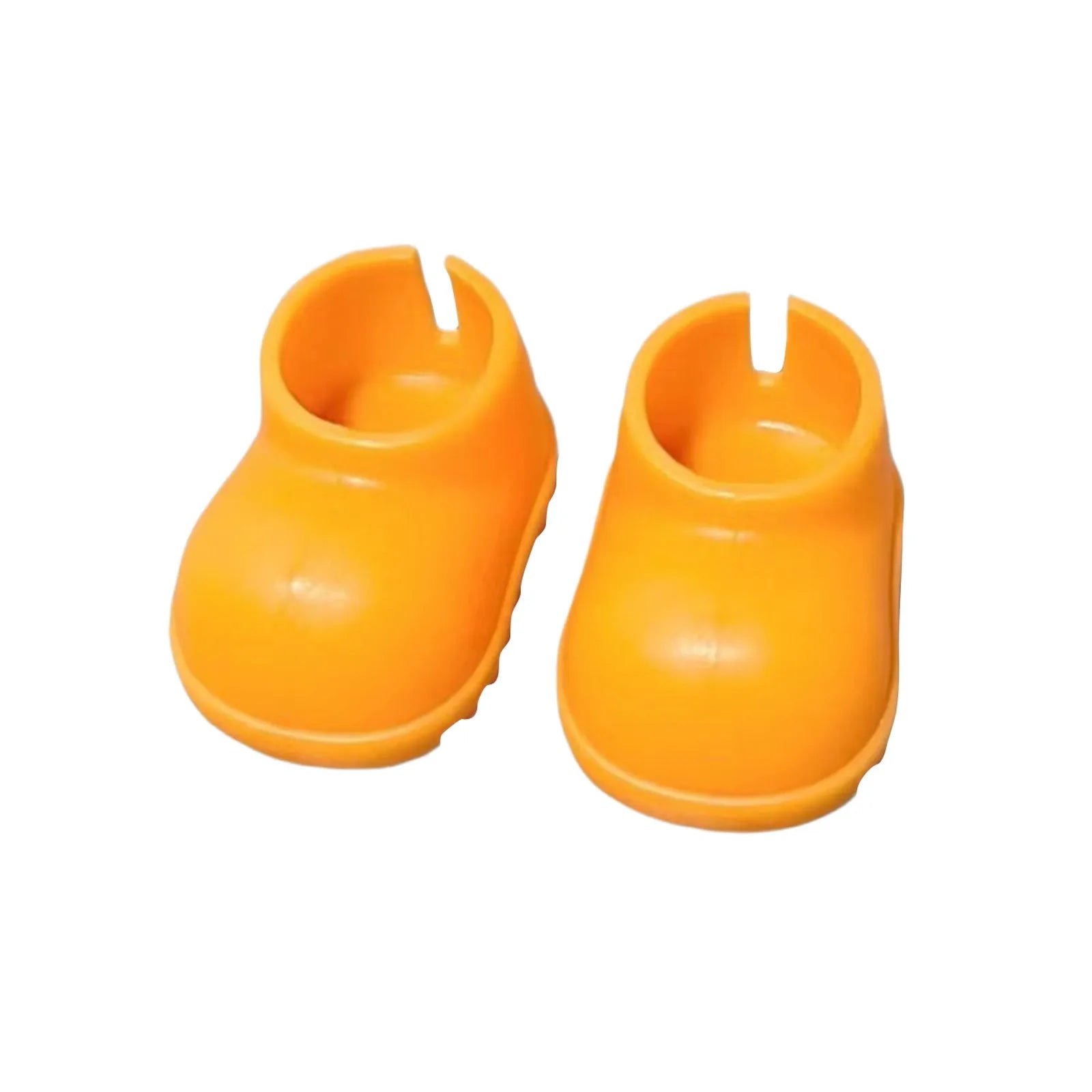New Hand-made For 17CM Labubu Doll Shoes Dressing Replacement DIY Doll Leather Shoes Multiple Styles Doll Accessories Doll Toys Oasis Select Orange One Size