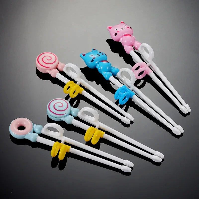 Training Chopsticks Beginner Chinese Japanese Food Removable Children Learning Dinnerware Stainless Steel Tableware Accessories Oasis Select