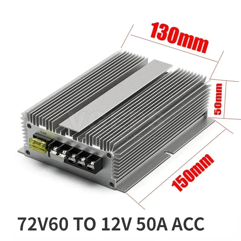 20V-96V TO 12V 13.8V 10A 48V 60V 72V 80V to 13.8V 5A-50A Step Down Switching Converter Voltage Regulator For Car Device CE RoHS Oasis Select 30V-90V TO 12V 50A CN