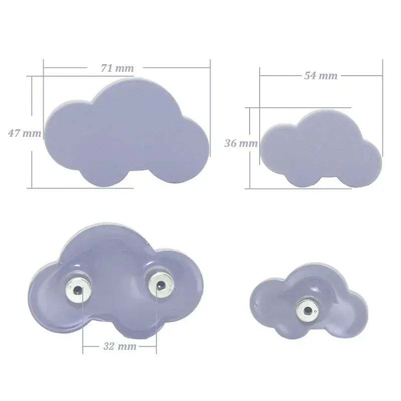2/4/6/10Pcs Cartoon Furniture Handles Children Room Knobs Handles for Cabinets Drawer Pull Handle Door Knob for Cabinet Pulls Oasis Select