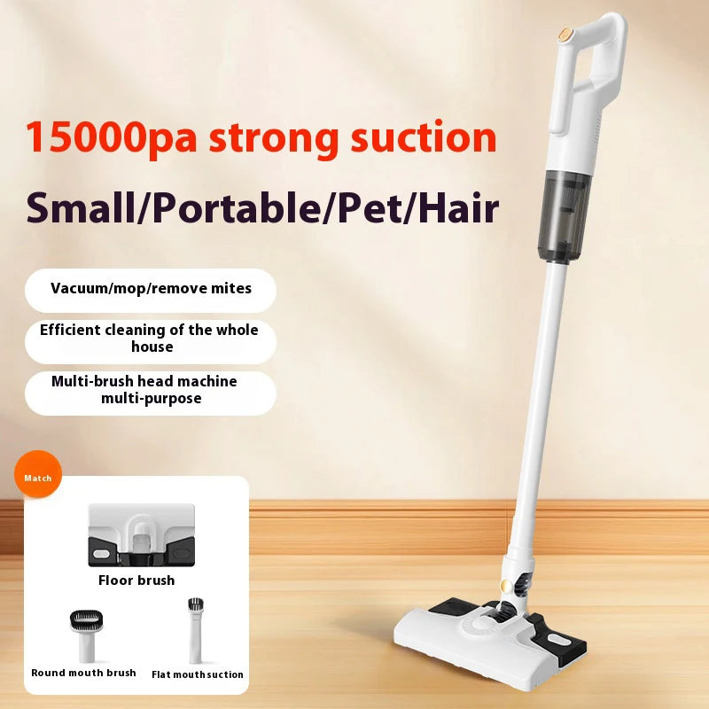 Wireless vertical handheld vacuum cleaner, 7000Pa strong suction, car/household vacuum cleaner, portable cleaner. Oasis Select 901-white
