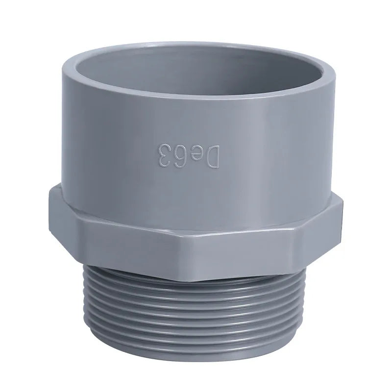 Ton Drum Accessories Valve Conversion Joints PVC Ball Valves Water Supply Pipe Sockets Hose Switches 4/ 6 Points 1-inch 2-inch Oasis Select