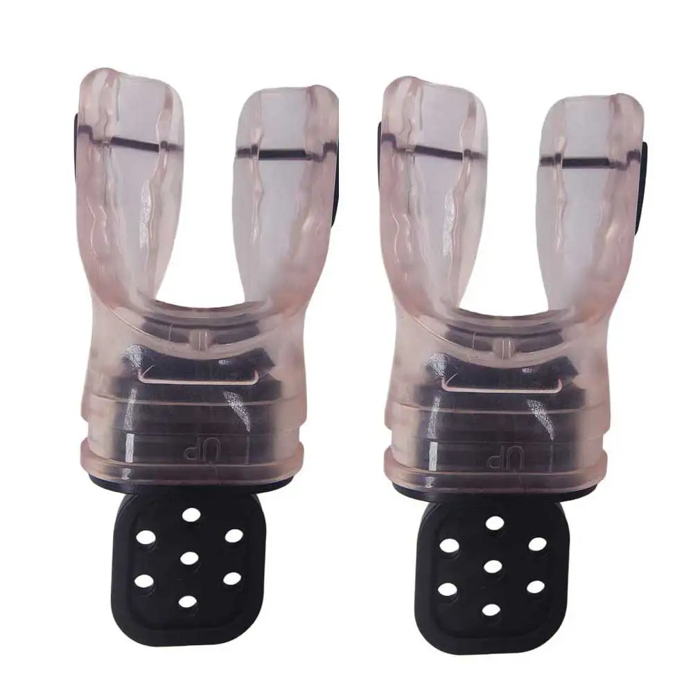 Scuba Diving Moldable Silicone Octopus Mouthpiece Replacement Bite Grip for Backup Regulator Ergonomic 2nd Stage Mouthpiece Gear Oasis Select 2pcs clearpink