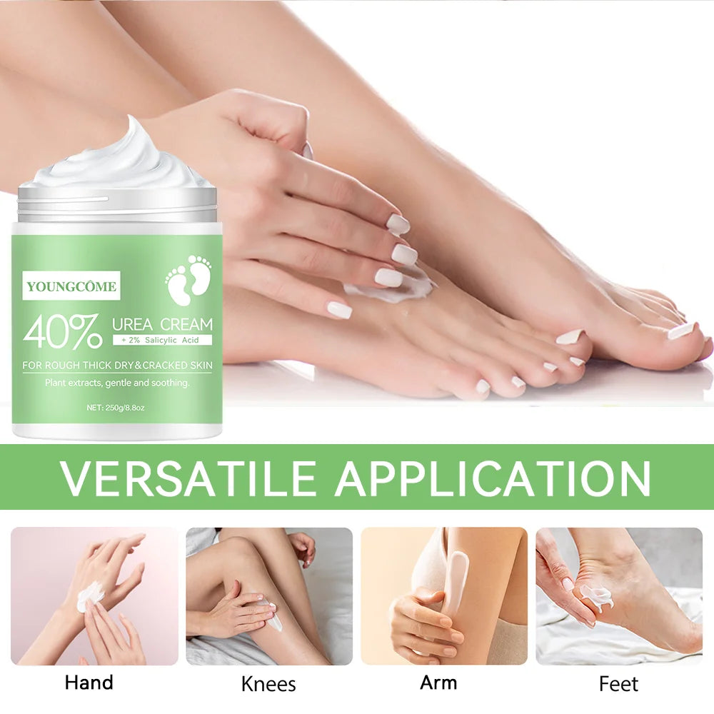 1.41oz 42% Urea Foot Hand Care Cream Stick, Used For Heel Care, Deeply Moisturizing And Nourishing Your Dry Rough Skin Oasis Select