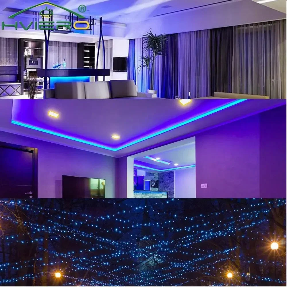 24-Key IR Remote RGB LED Strip Controller 12V Dimmer