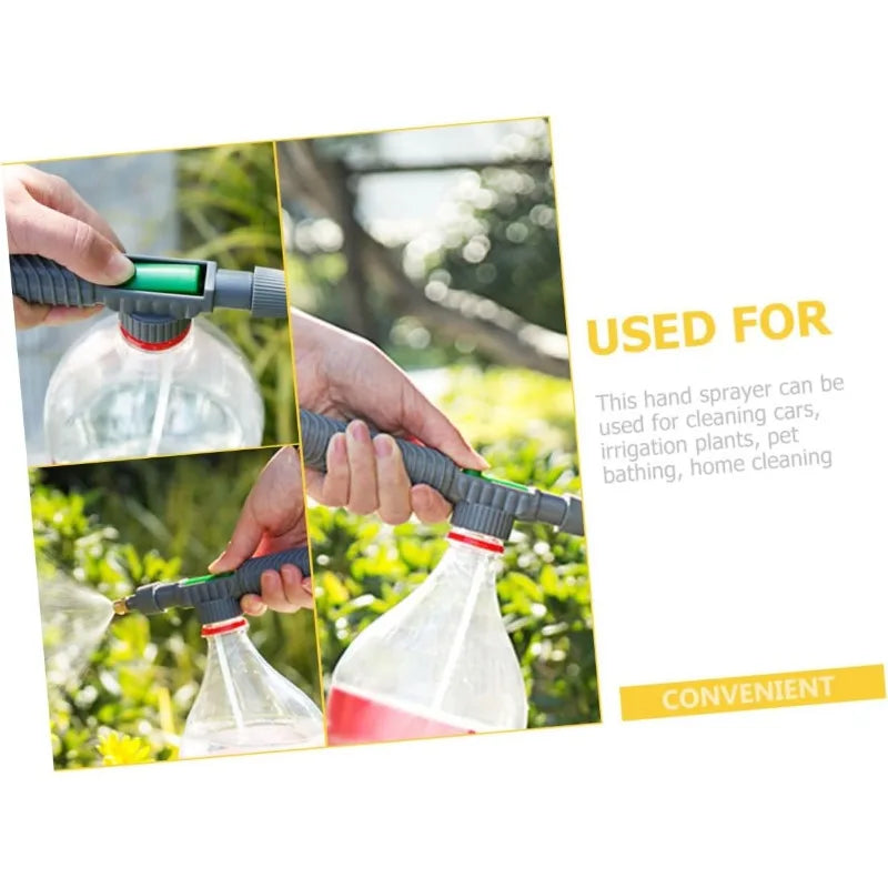 Universal Bottle Spray Nozzle Multi-Function Sprayer for Disinfection Plant Care Car Washing Garden Use Essential Garden Tool Oasis Select