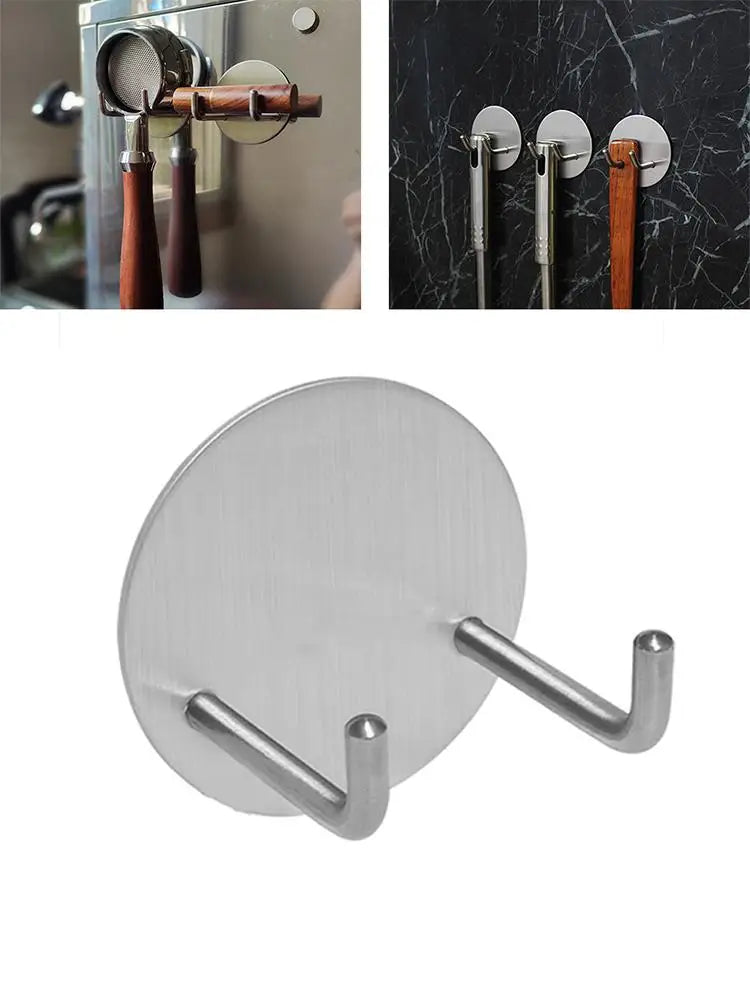 51/53/54/58mm Coffee Bottomless Portafilter Wall Rack Stainless Steel Coffee Bottom Filter Holder Espresso Machine Handle Rack Oasis Select Default Title