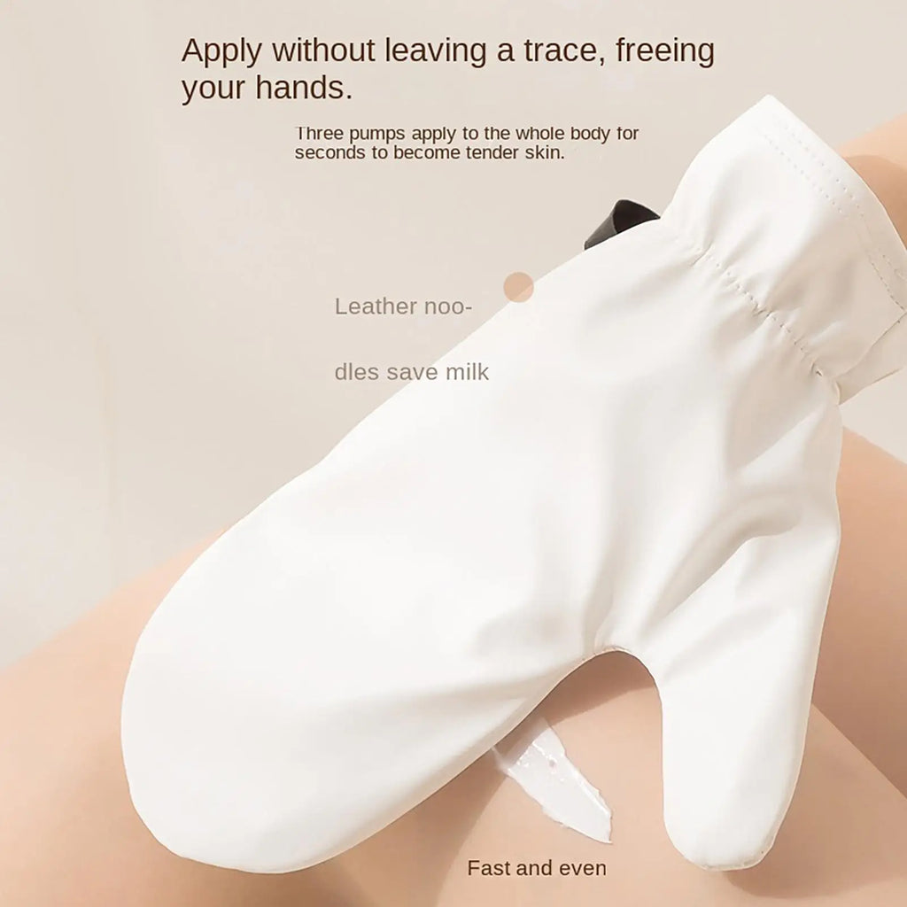 1PC Body Lotion Glove Self-Tanning Mitt Reusable Prevents Sticky Hands Applicator Quick Dry Flocking Glove Makeup Applicator Oasis Select